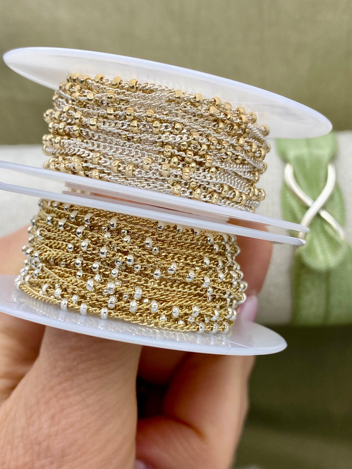 3 Bead Mixed Metal - C36