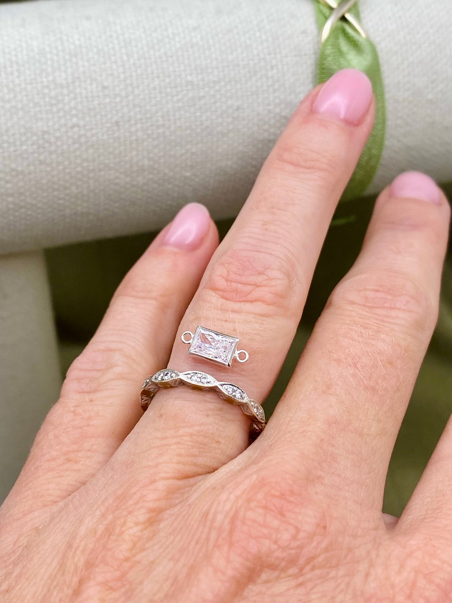 Rectangle Baguette Connectors 5mm & 6mm - 3 Pack - B42 B43