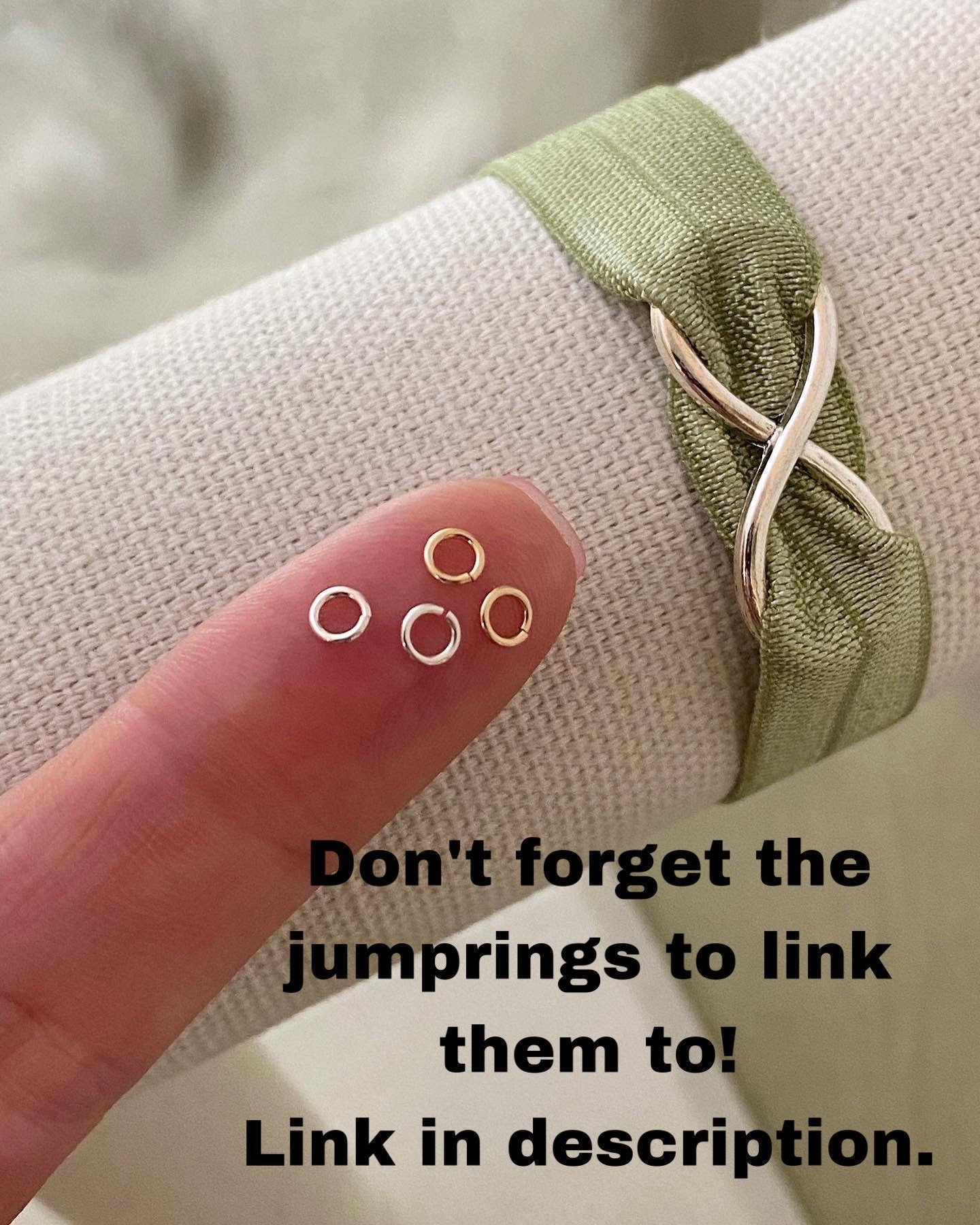 Number Connector 6mm - Gold Filled - L36G