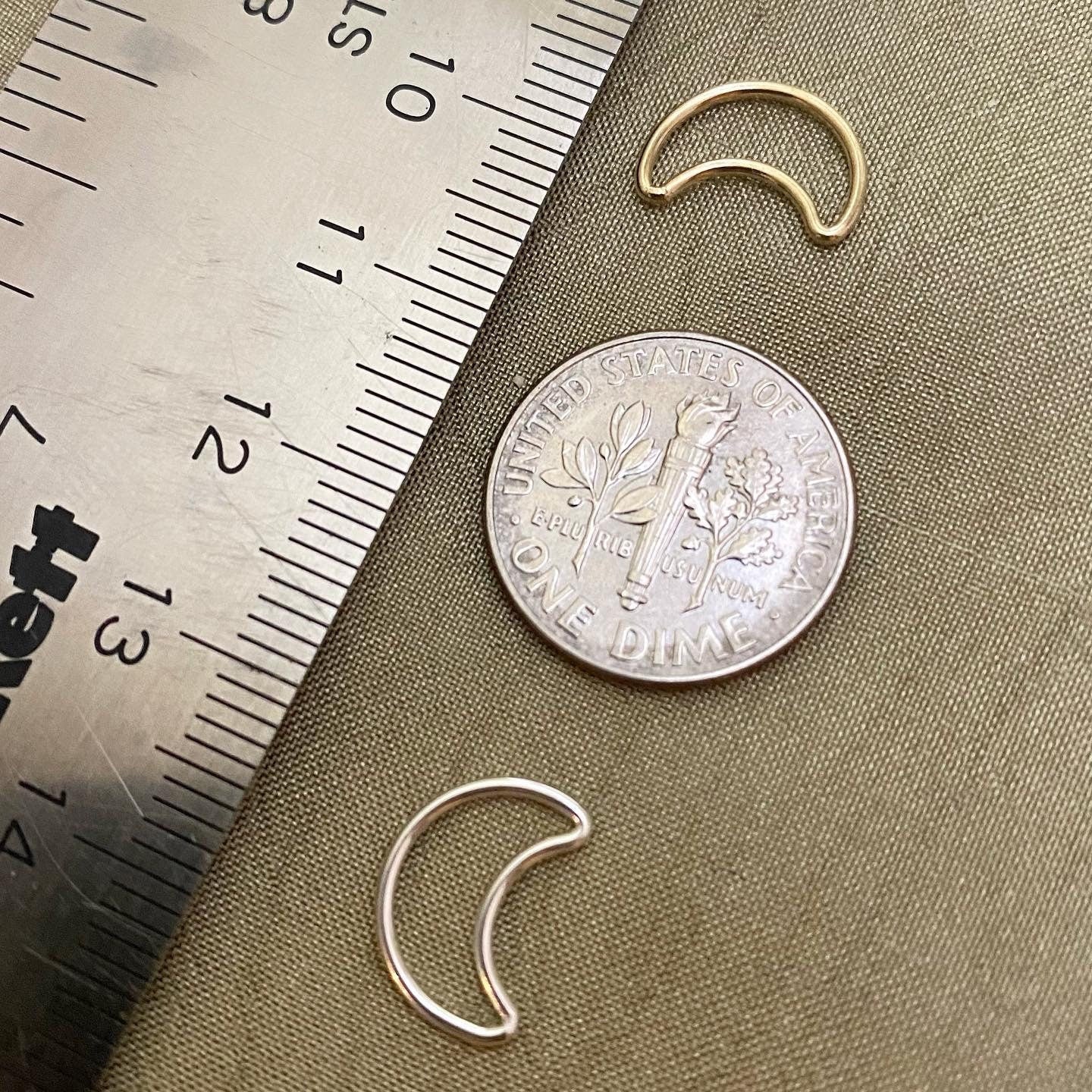 Moon Connectors 10mm - 5 Pack - F4