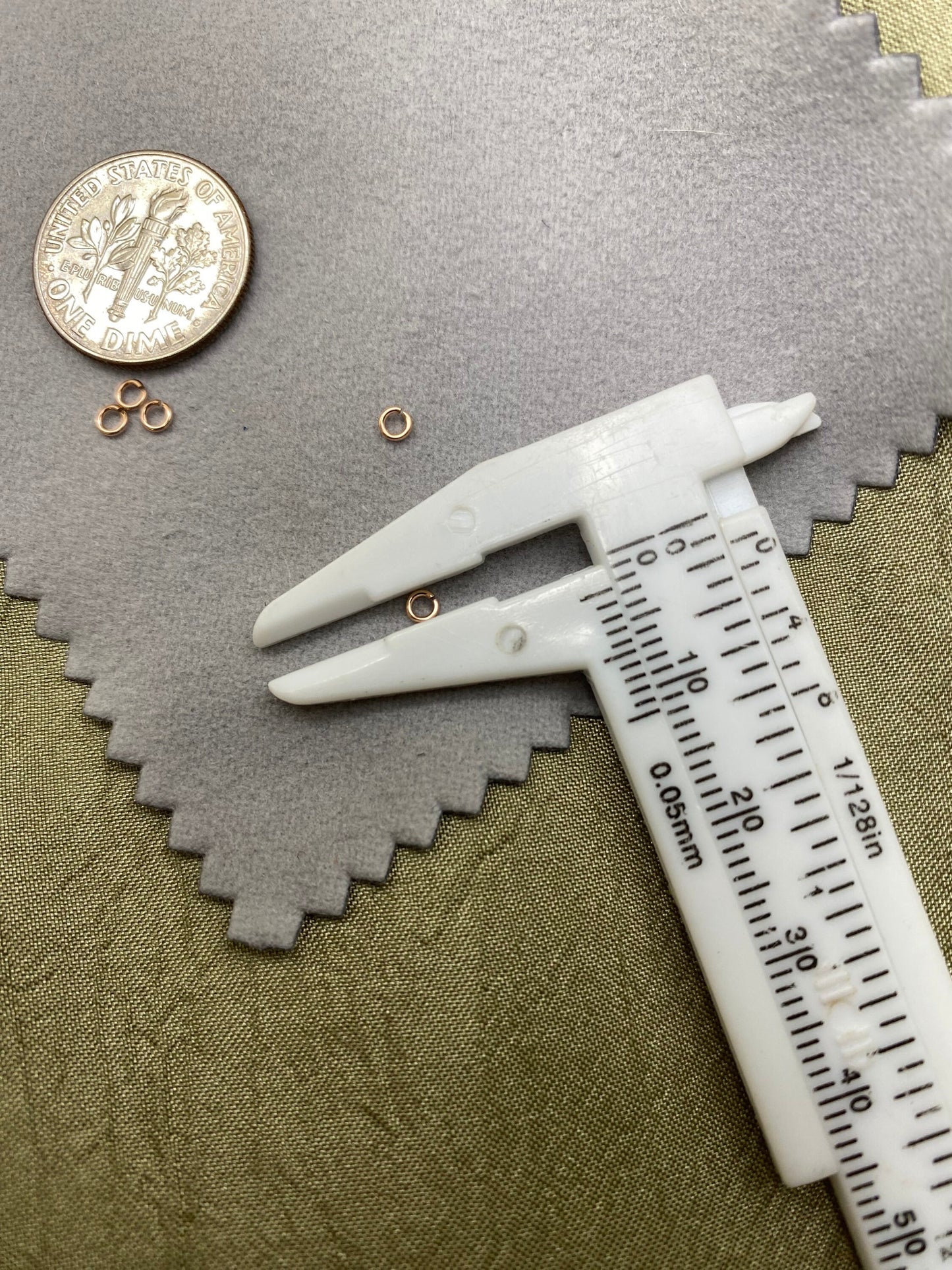 24 gauge 2.5mm Rose Gold Filled Jumprings - J2