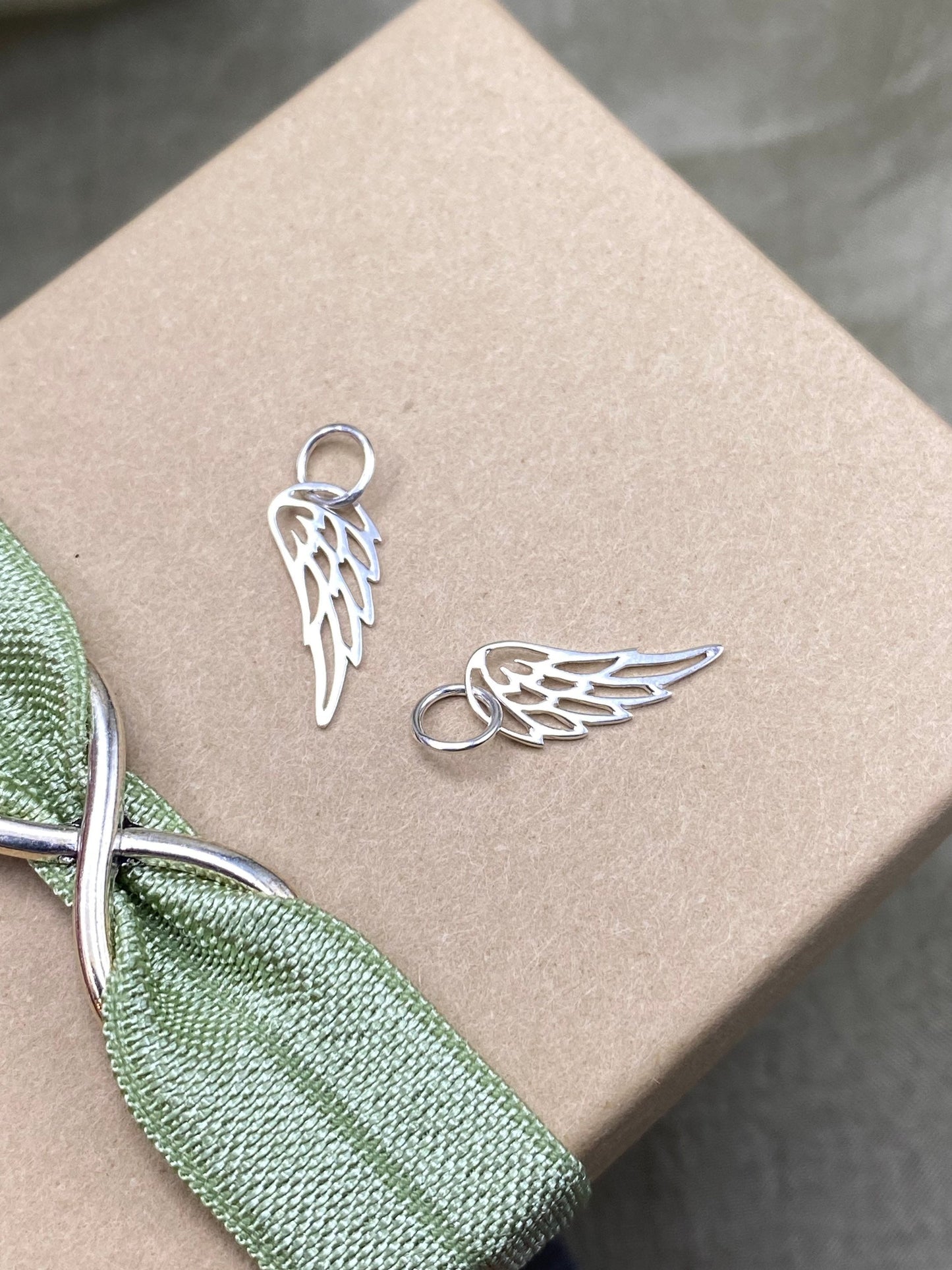 Angel Wing Charms - 2 pack - F39
