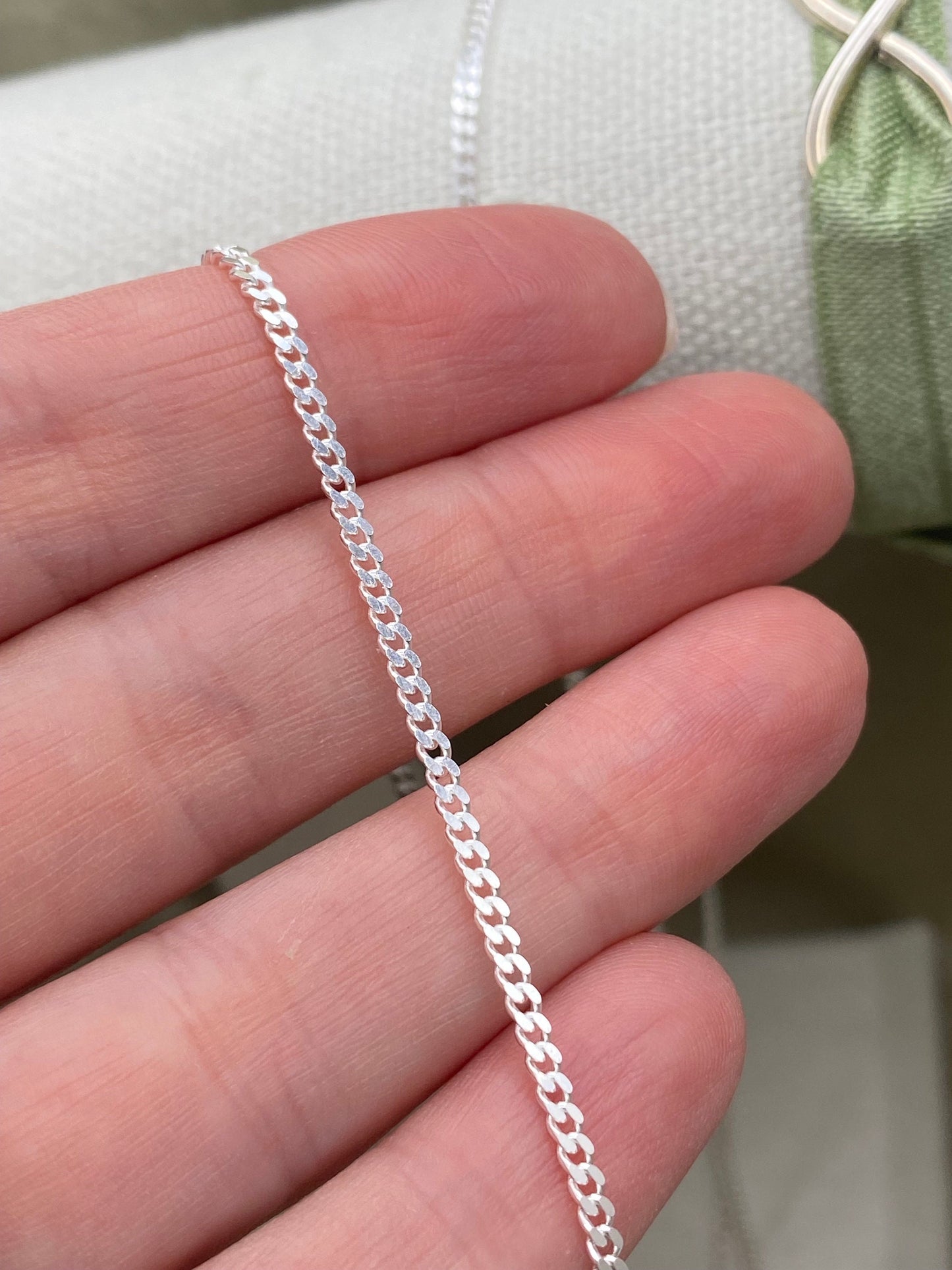 Flat Curb Chain 2mm - C4