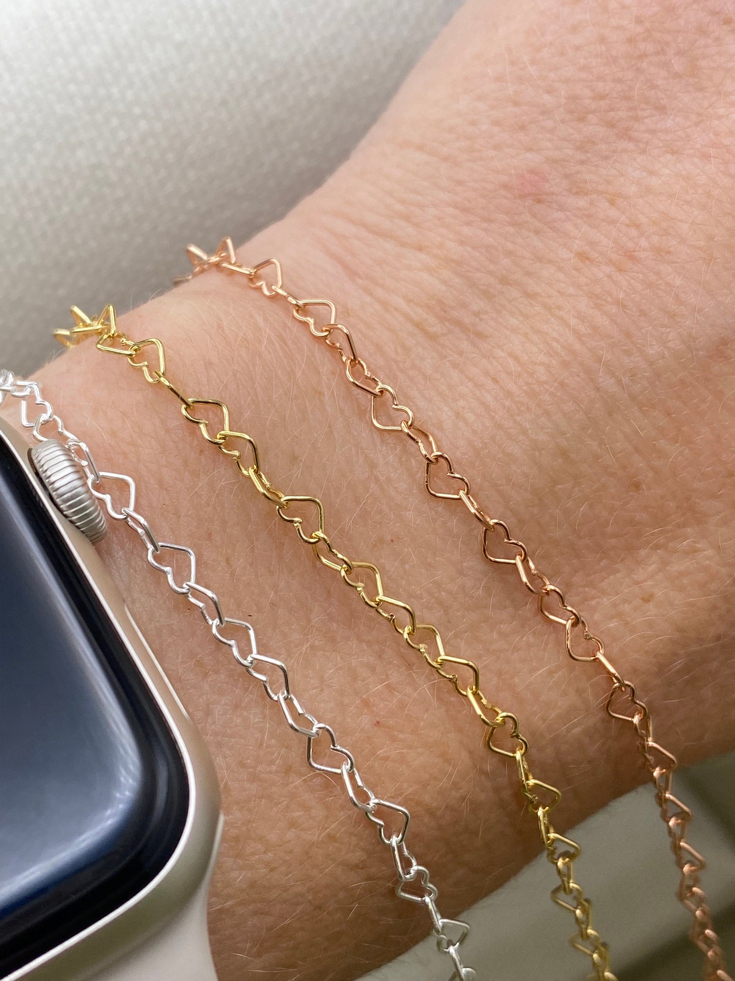 Heart Chain 3.2mm - C8