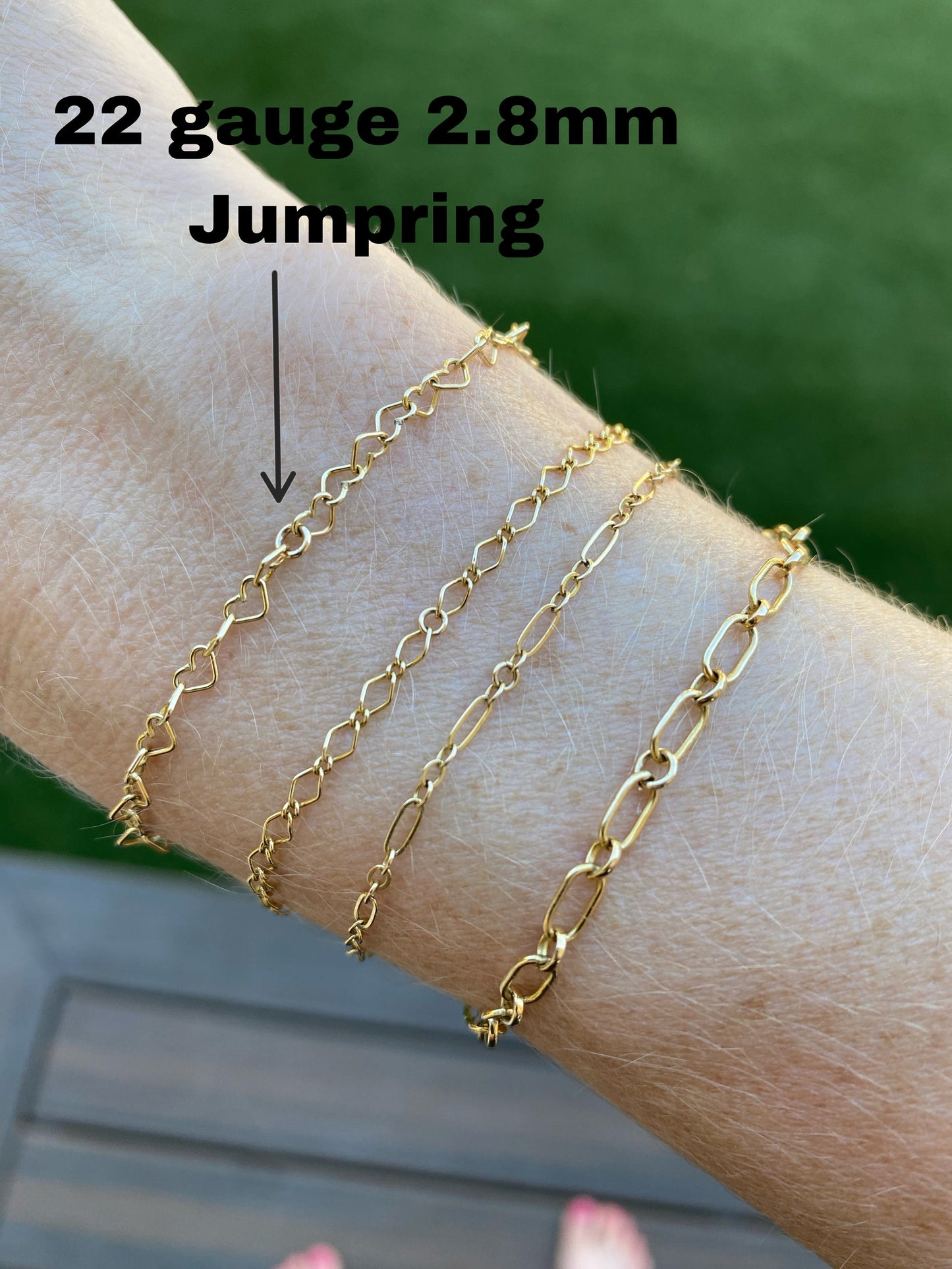 Heart Chain 3.2mm - C8