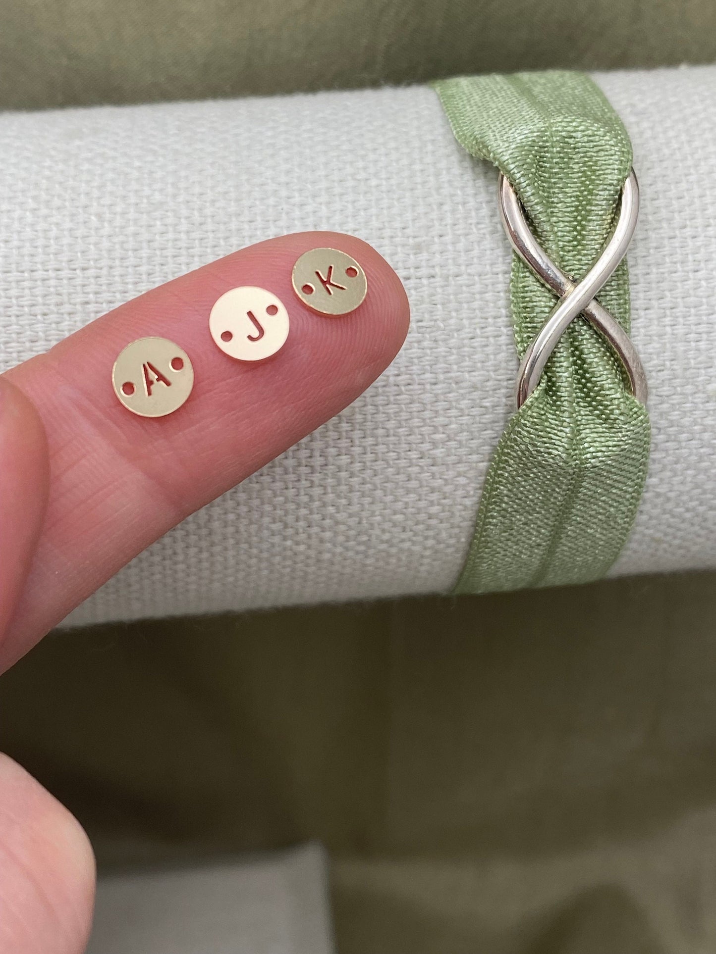 Number Connector 6mm - Gold Filled - L36G