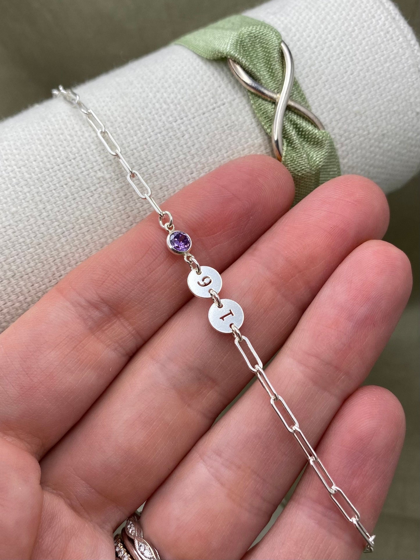 Number Connector 6mm - Gold Filled - L36G