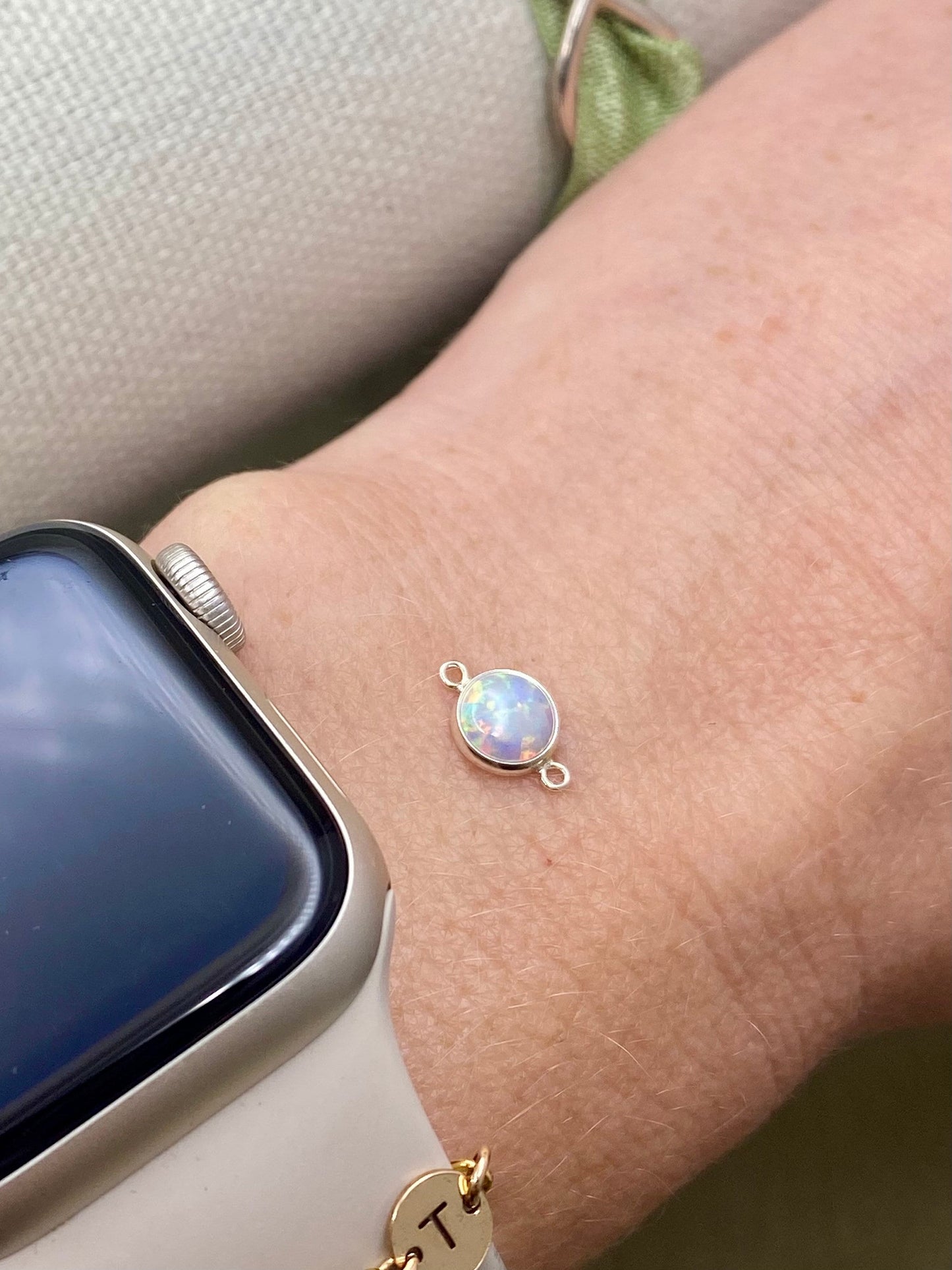 Turquoise Connector 6mm - 2 Pack - B22