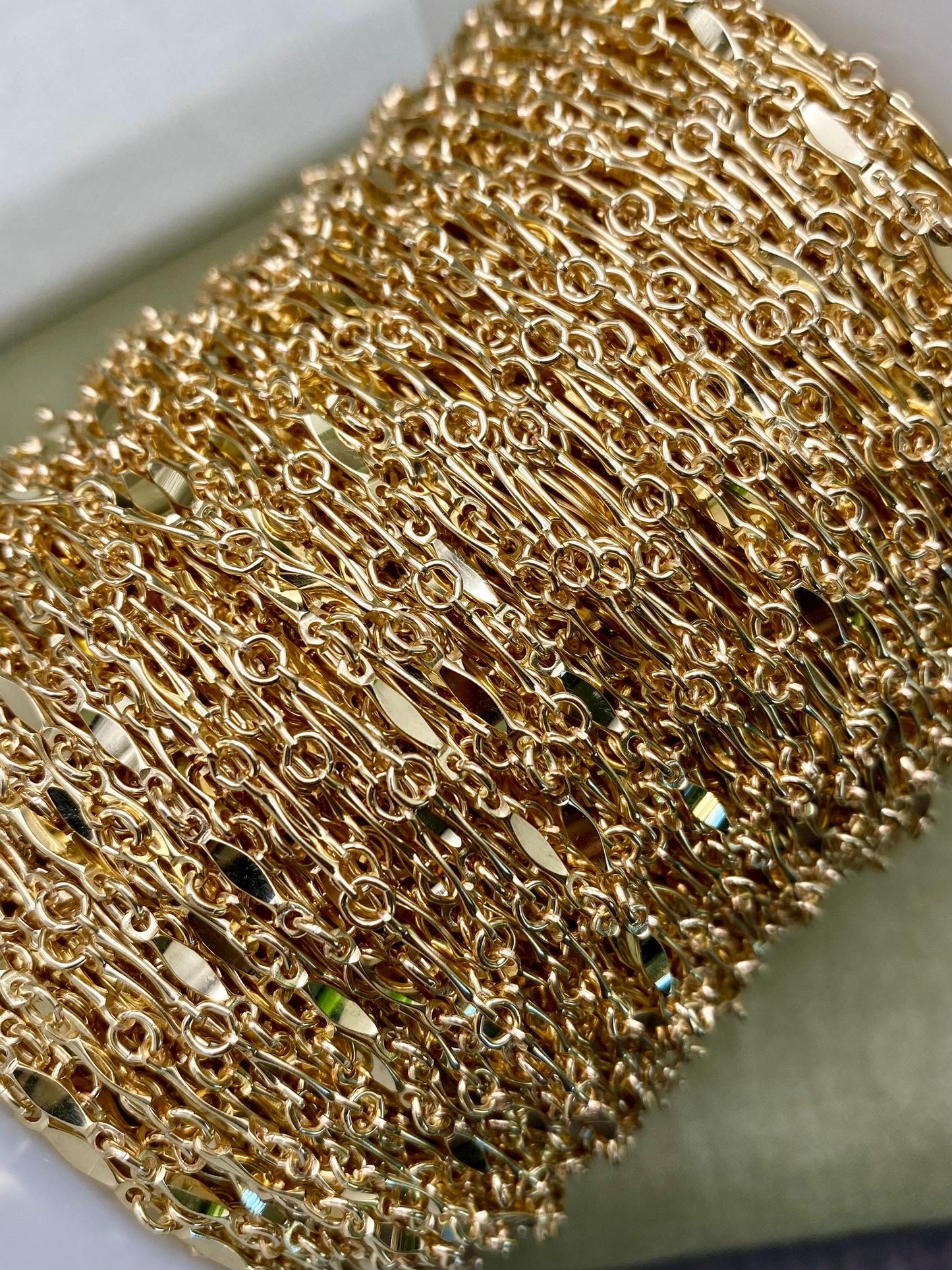 Dapped Link & Bar "DLB" Chain - C23