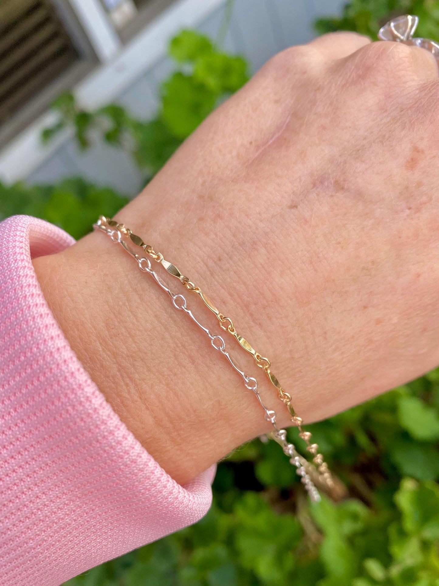 Dapped Link & Bar "DLB" Chain - C23