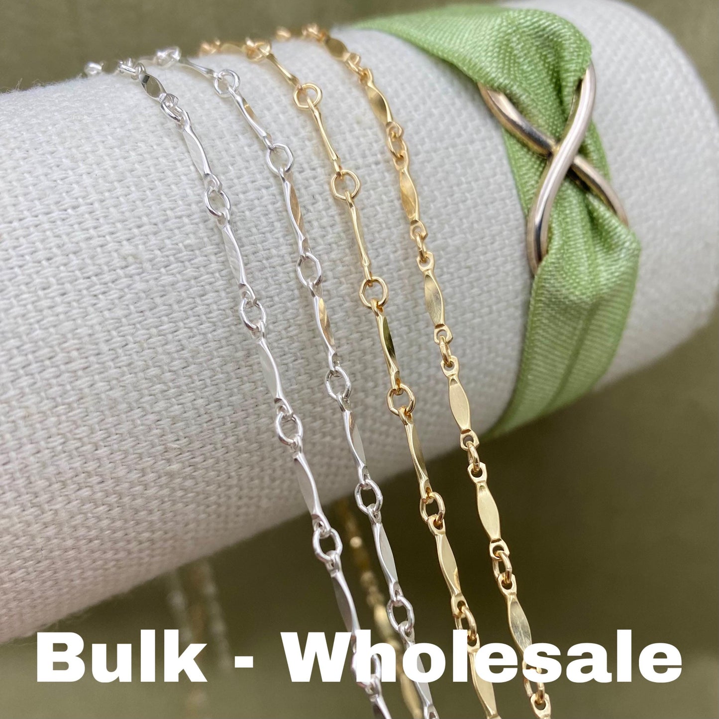 Dapped Link & Bar "DLB" Chain - C23