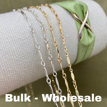 Dapped Link & Bar "DLB" Chain - C23