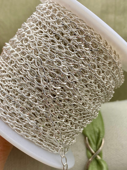 Wide Oval Curb Chain 3.2mm - C45