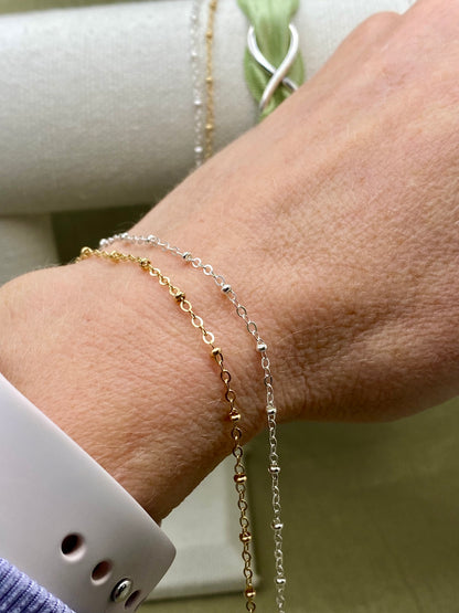Champagne Satellite Chain 1.35mm - C57 (New C12)