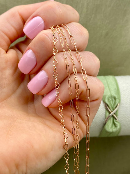 Little Paperclip Chain 1.7x4.7mm - C9