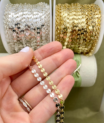 Sequin Disc Chain - C31