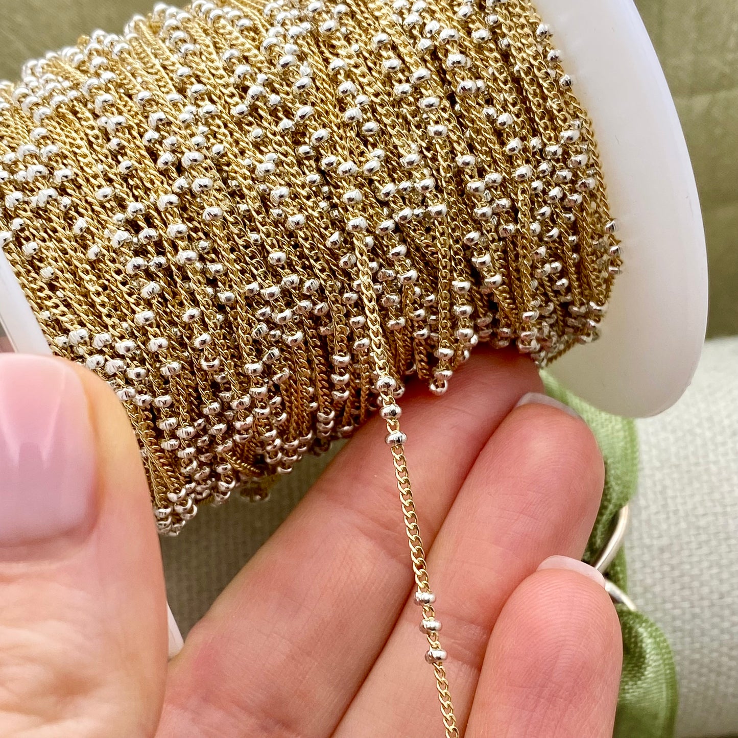 3 Bead Mixed Metal - C36