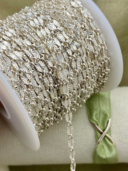 Large Disco Sunburst Chain - C35