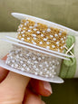 White Enamel Chain - Dot Cable - E2