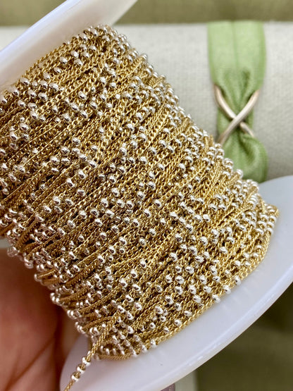 3 Bead Mixed Metal - C36