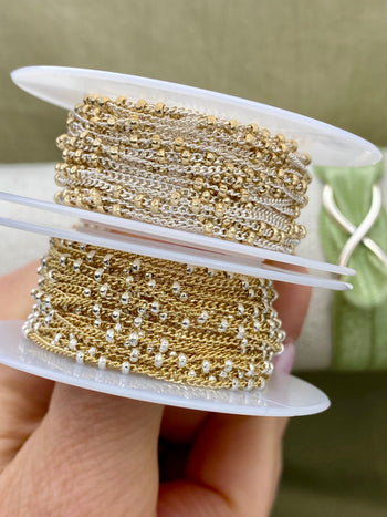 3 Bead Mixed Metal - C36