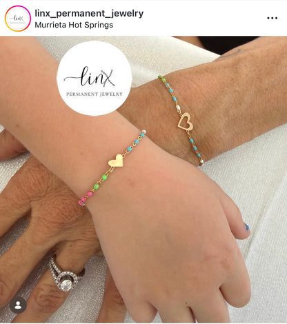 Heart Connector Mother Daughter - L51 L52
