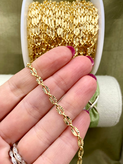 Large Disco Sunburst Chain - C35