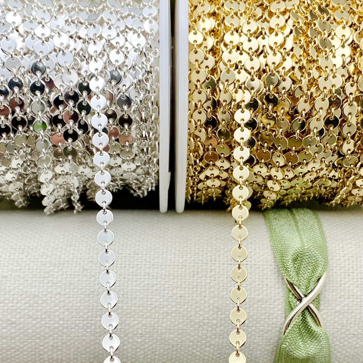 Sequin Disc Chain - C31