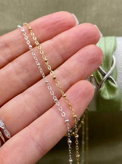 Champagne Satellite Chain 1.35mm - C57 (New C12)