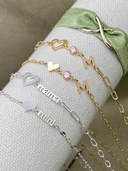 Heart Connector Mother Daughter - L51 L52