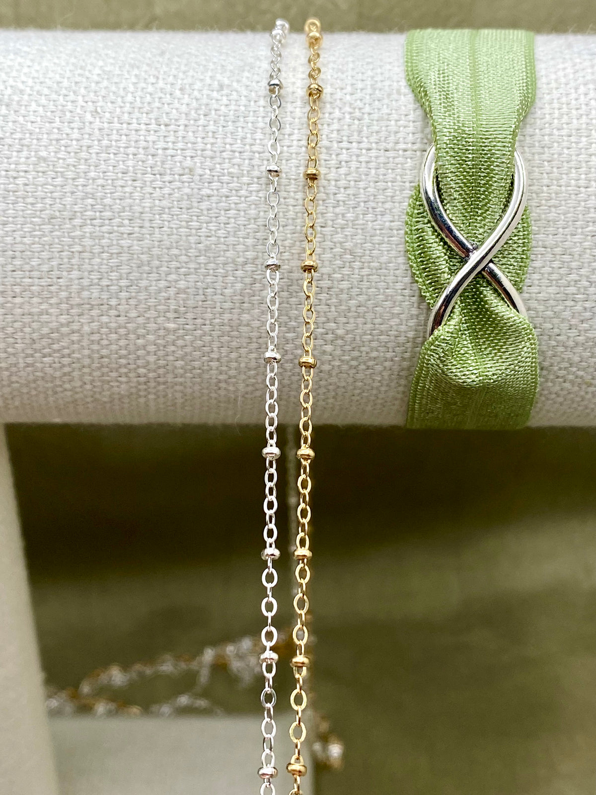 Champagne Satellite Chain 1.35mm - C57 (New C12)