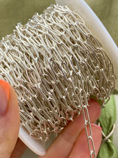 Bling Bling (Huge) Paperclip Chain 3.85 x 10.04mm - C46