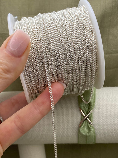 Classic Curb Chain (smaller) 2.0mm -  C19