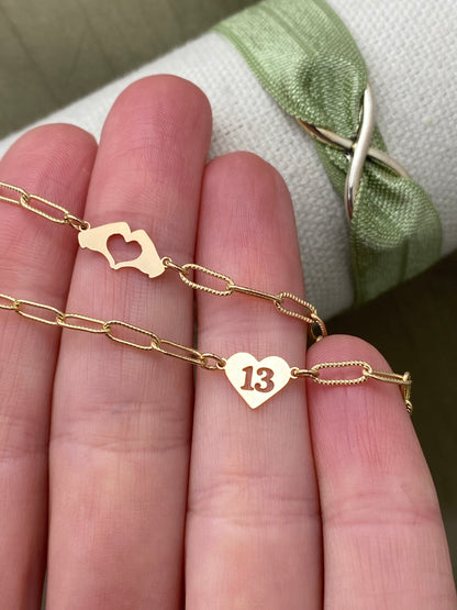 Heart Hands Connectors - 2 Pack - L39