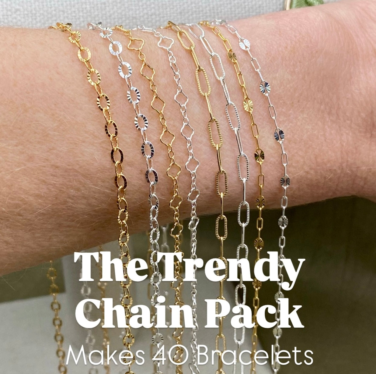 The Trendy Pack - Permanent Jewelry Chain Pack - S15