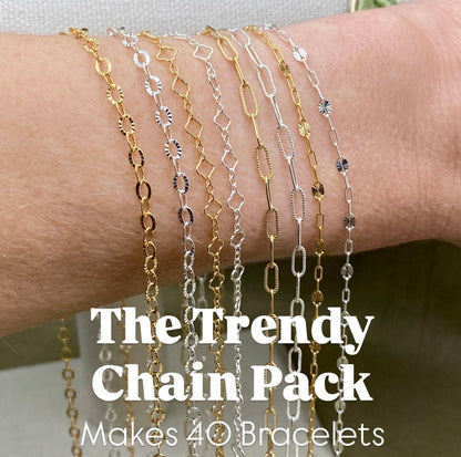 The Trendy Pack - Permanent Jewelry Chain Pack - S15