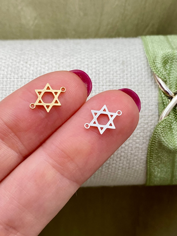 Star of David Connectors - 2 Pack - L49