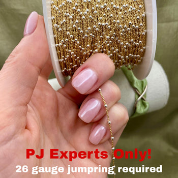 Smaller Mixed Metal 2mm Ball Cable - C20