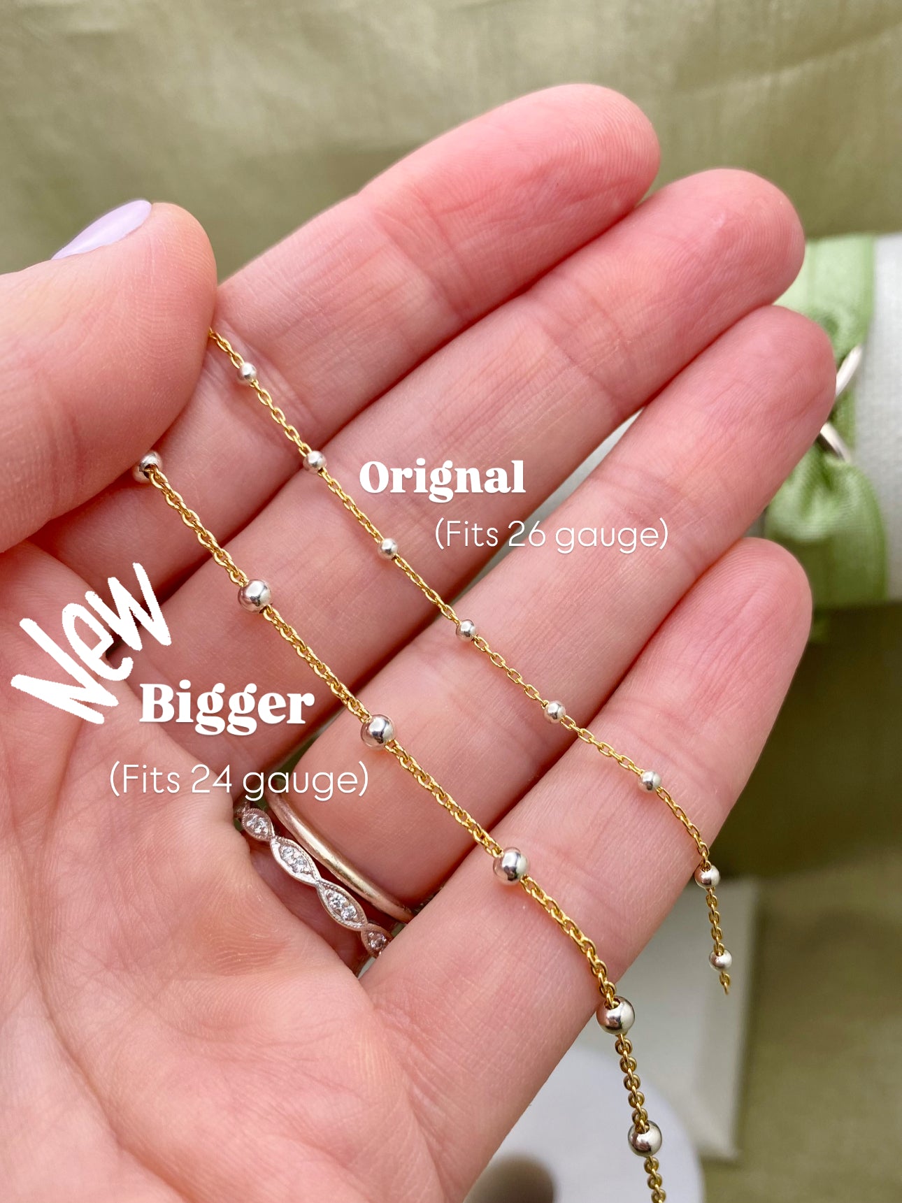 Bigger Mixed Metal Satellite - C26