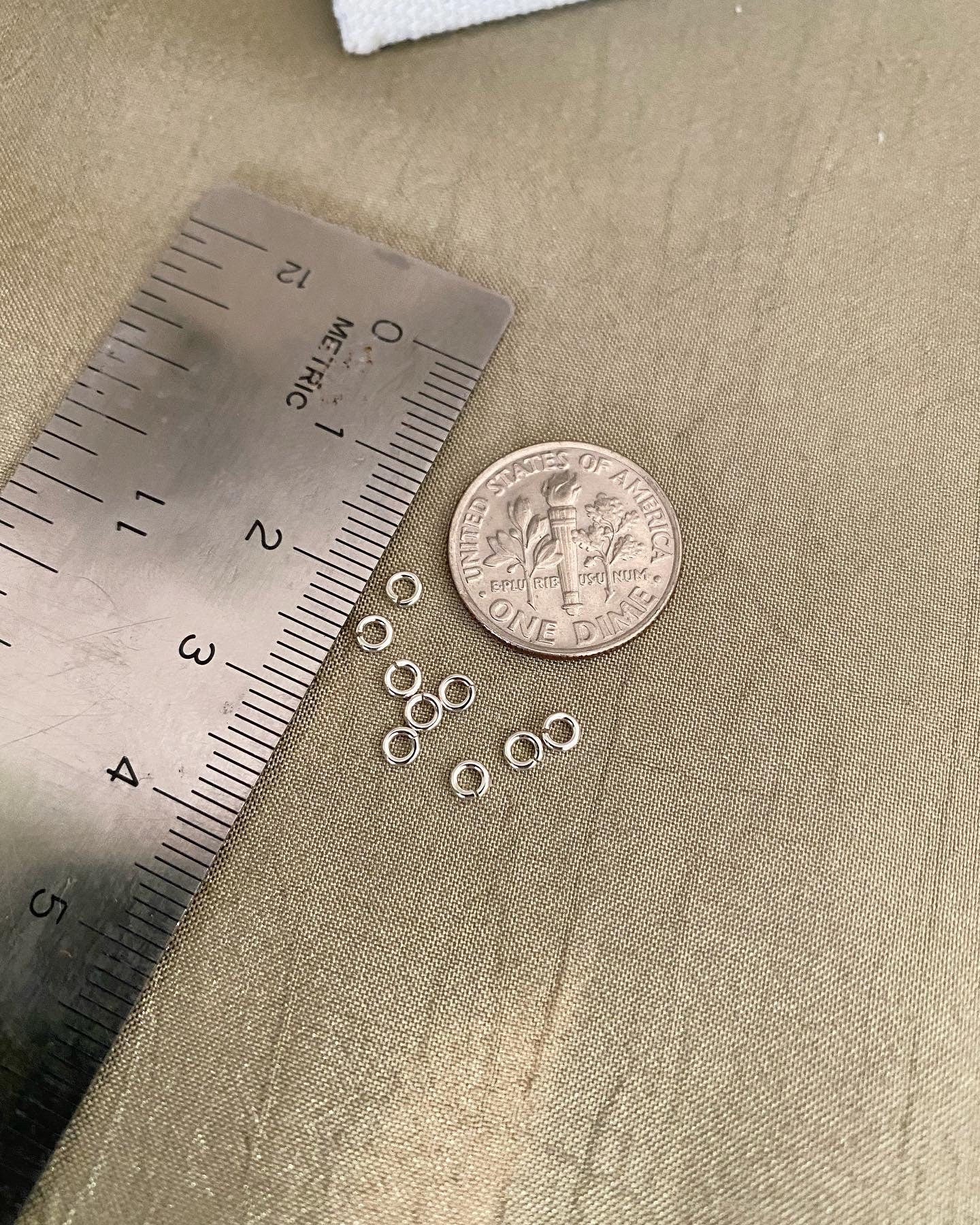 22 gauge 2.8mm Jumprings - J5