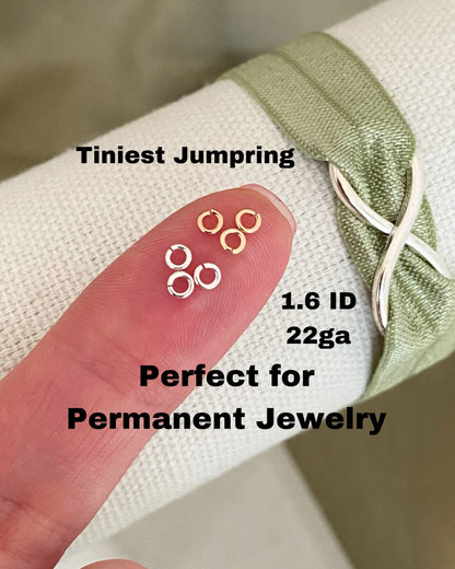 22 gauge 2.8mm Jumprings - J5