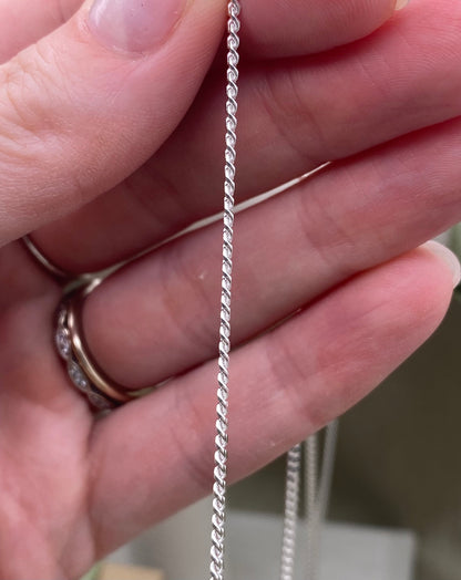 Flat Curb Chain 2mm - C4