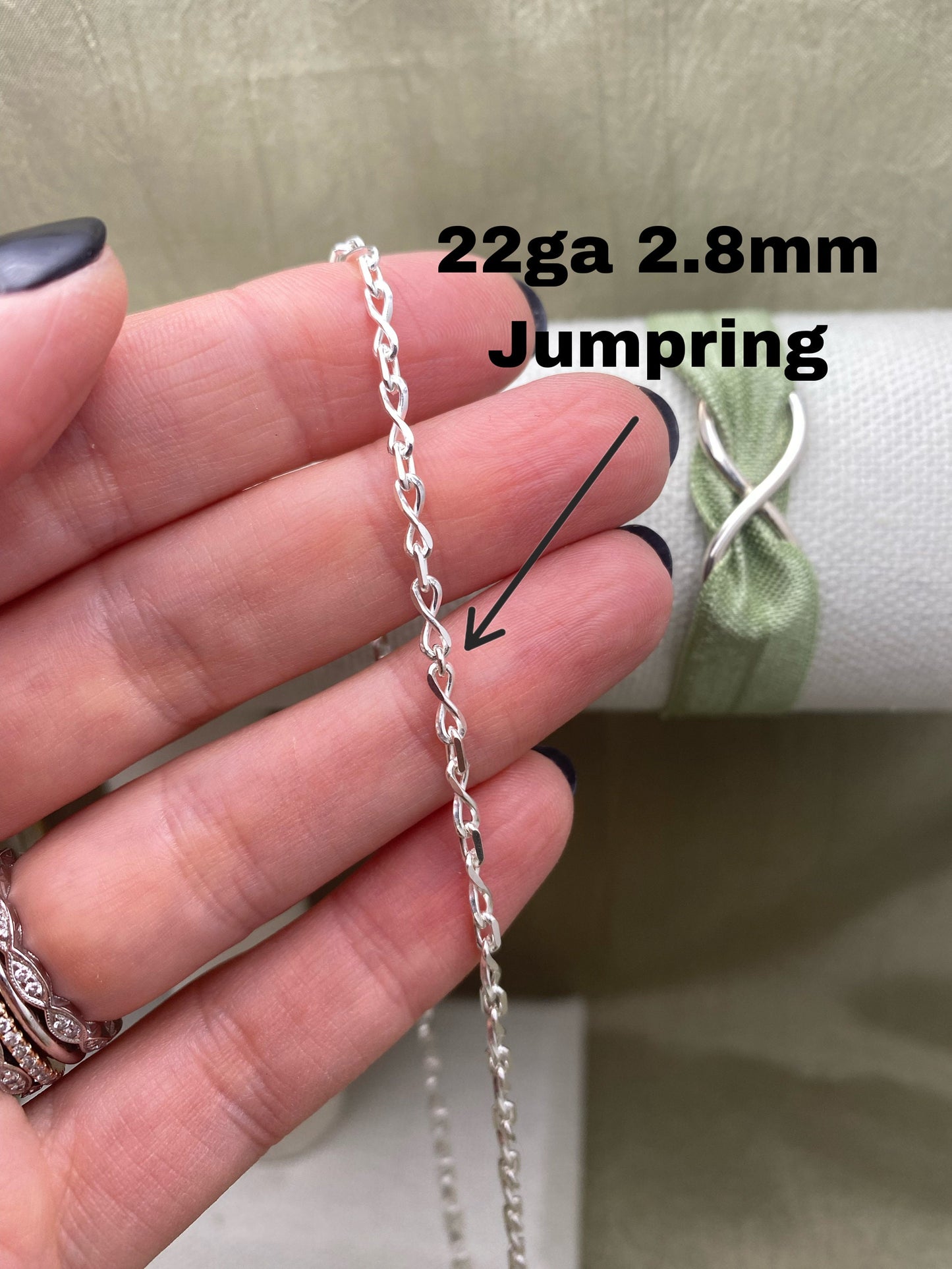 Infinity 2.5mm Curb Chain - C2
