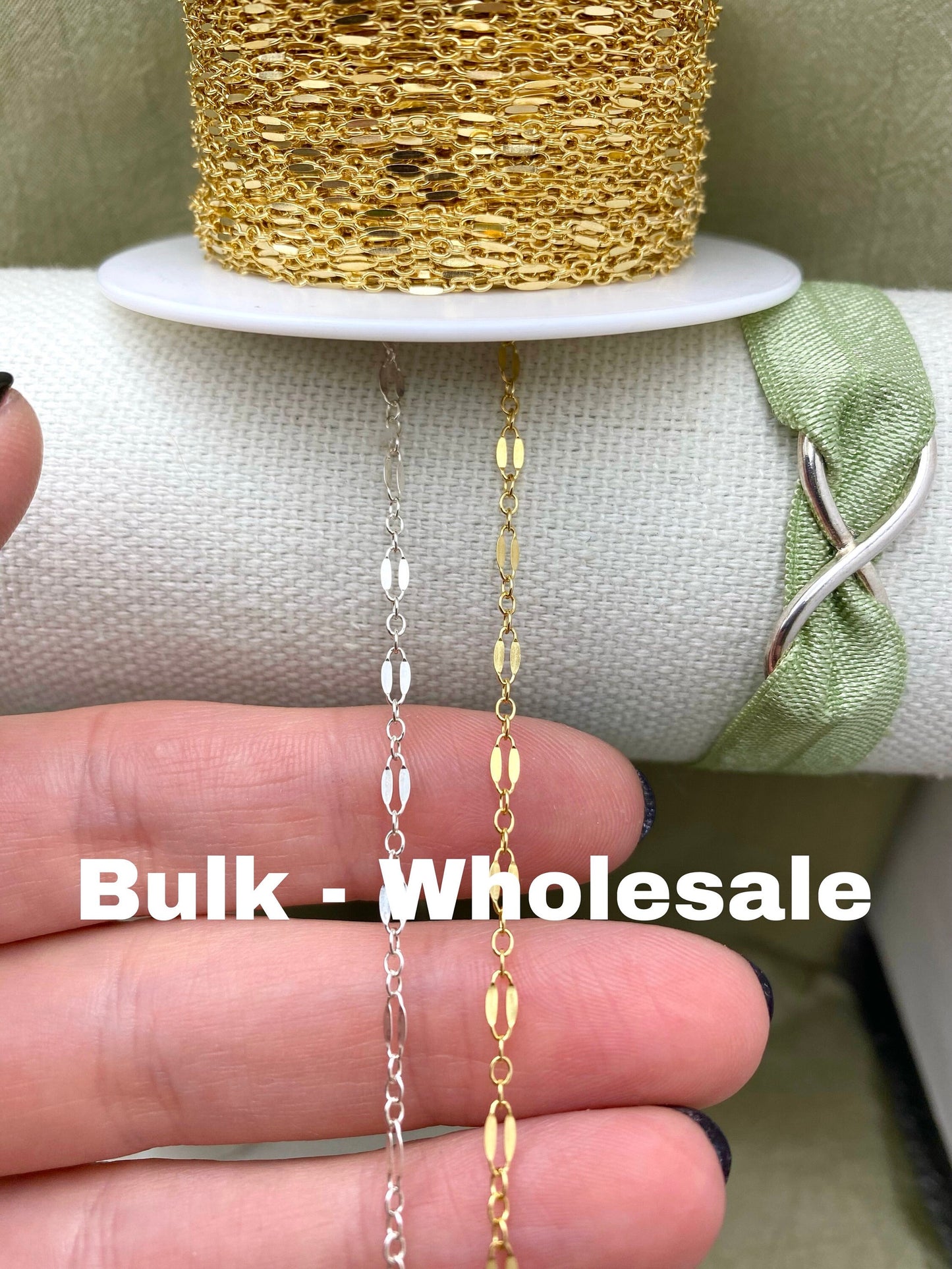 Dapped Cable Chain 2.3mm - C10