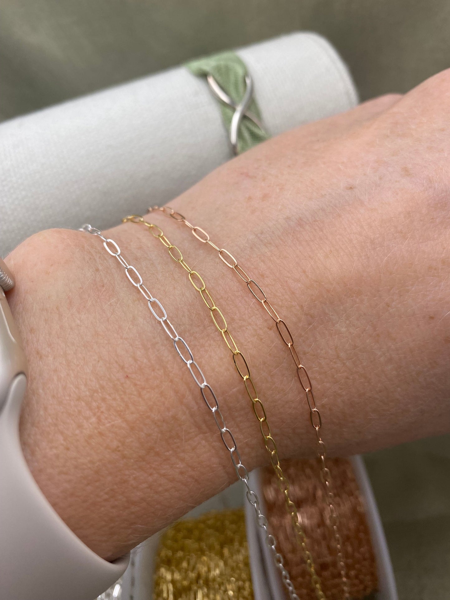 Little Paperclip Chain 1.7x4.7mm - C9