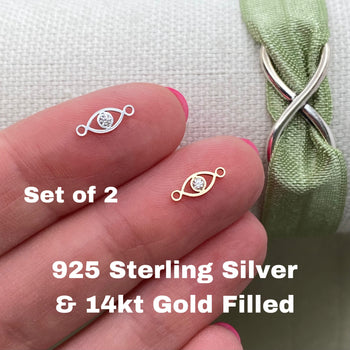 Evil Eye Connectors - 2 Pack - L4