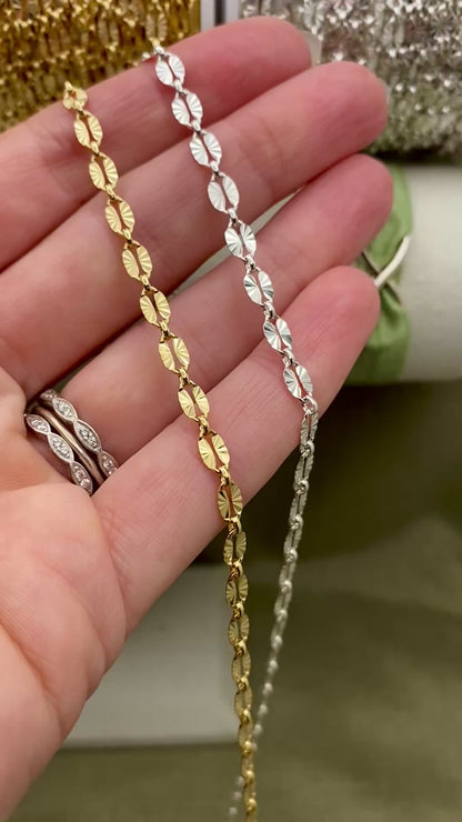 Large Disco Sunburst Chain - C35