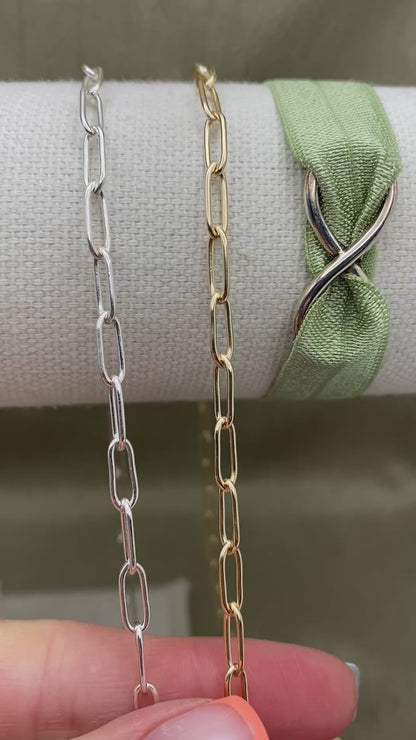 Bling Bling (Huge) Paperclip Chain 3.85 x 10.04mm - C46
