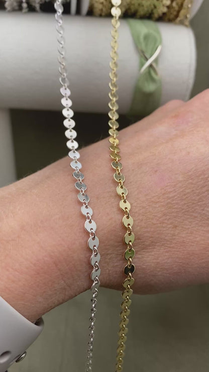 Sequin Disc Chain - C31